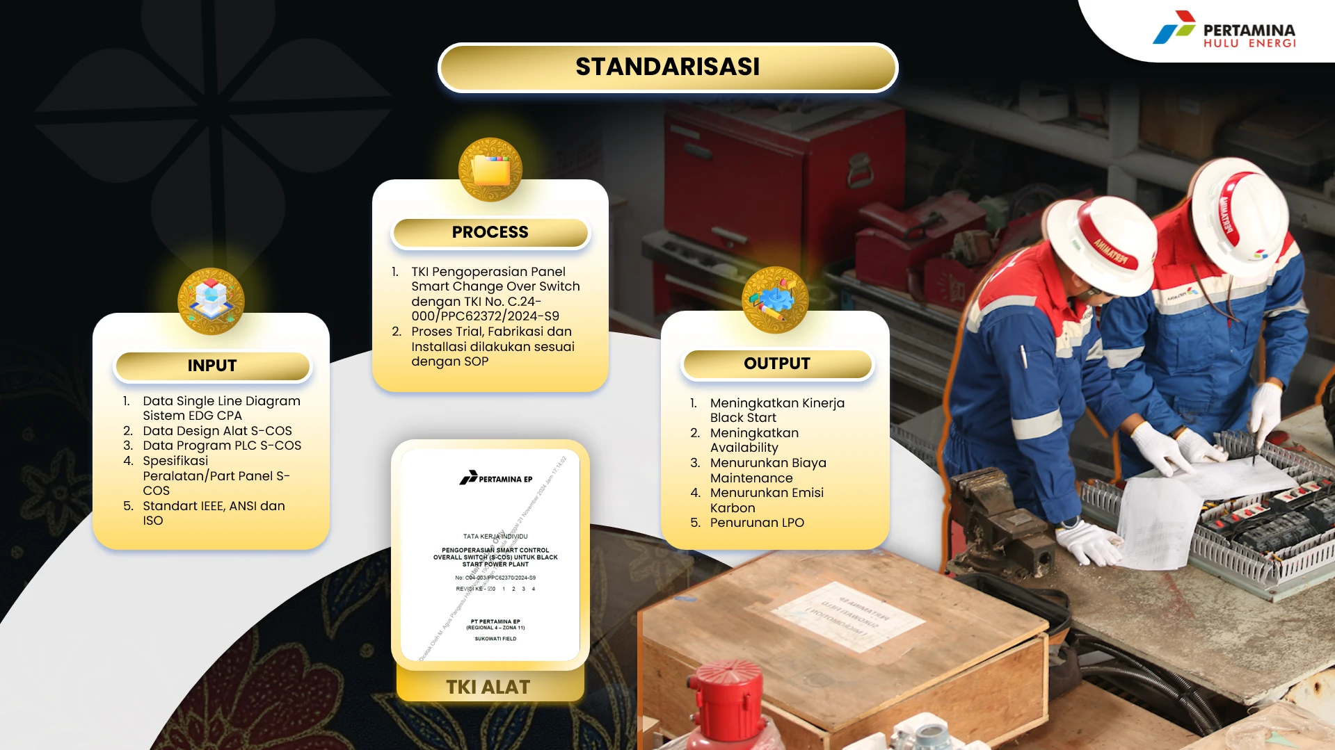 PC Prove 05, Standardisation
